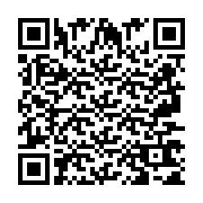 Codice QR per il numero di telefono +2697761558