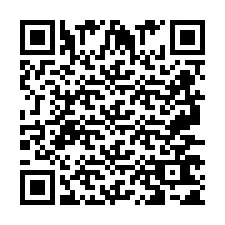 QR kód a telefonszámhoz +2697761579