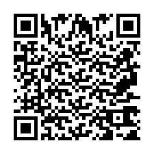 QR kód a telefonszámhoz +2697761587