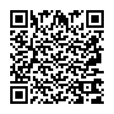 QR-code voor telefoonnummer +2697761608