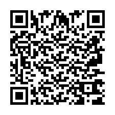 QR-code voor telefoonnummer +2697761618