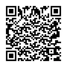 Codice QR per il numero di telefono +2697761620