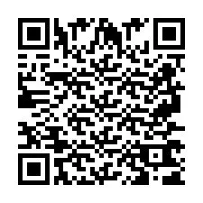 QR-code voor telefoonnummer +2697761626