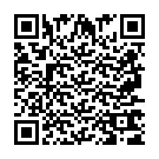 Código QR para número de telefone +2697761646