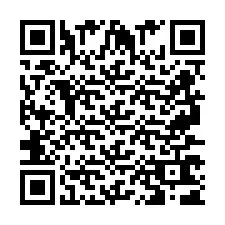 QR код за телефонен номер +2697761656