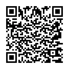 QR Code pour le numéro de téléphone +2697761718