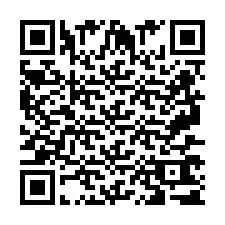 QR-code voor telefoonnummer +2697761721