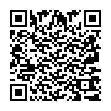 Codice QR per il numero di telefono +2697761728