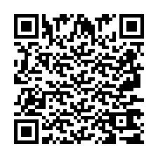 QR kód a telefonszámhoz +2697761794