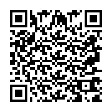 QR код за телефонен номер +2697761802