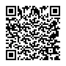 Código QR para número de telefone +2697761976