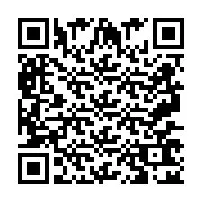 QR-code voor telefoonnummer +2697762071