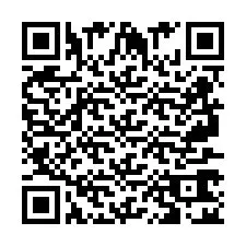 QR-code voor telefoonnummer +2697762084