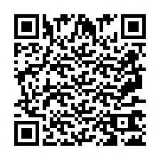 Codice QR per il numero di telefono +2697762201