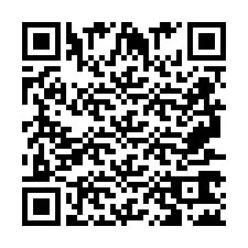 Codice QR per il numero di telefono +2697762287