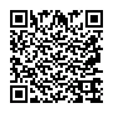 QR код за телефонен номер +2697766706