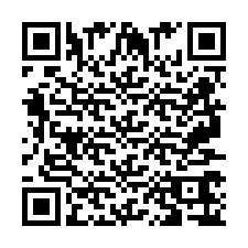 QR код за телефонен номер +2697766709