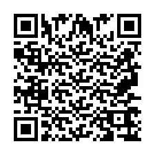 QR-code voor telefoonnummer +2697766727