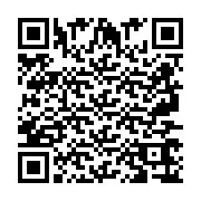 Codice QR per il numero di telefono +2697766728