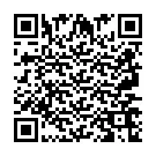 QR Code สำหรับหมายเลขโทรศัพท์ +2697766878