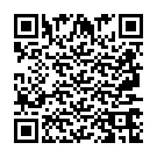 QR-code voor telefoonnummer +2697766908