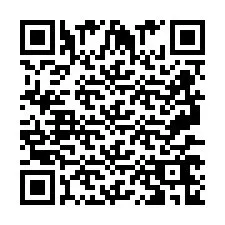 Codice QR per il numero di telefono +2697766961