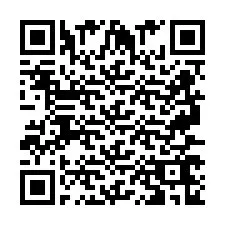 Codice QR per il numero di telefono +2697766962