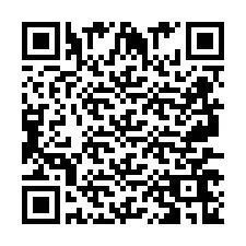 Codice QR per il numero di telefono +2697766974