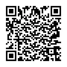 QR код за телефонен номер +2697766988