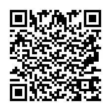 QR код за телефонен номер +2697767001