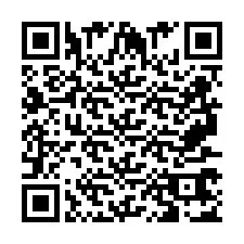 Código QR para número de telefone +2697767007