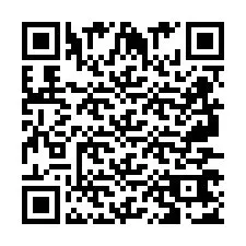 QR kód a telefonszámhoz +2697767028