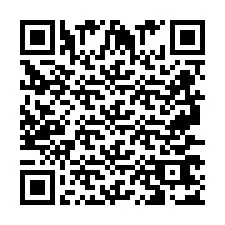 QR kód a telefonszámhoz +2697767036