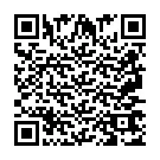 Código QR para número de telefone +2697767039