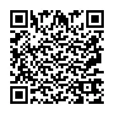 QR-Code für Telefonnummer +2697767041