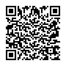 QR-Code für Telefonnummer +2697767048