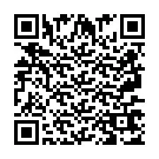 QR Code for Phone number +2697767050