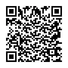 QR Code for Phone number +2697767066