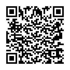 QR Code for Phone number +2697767090