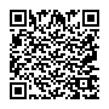 QR Code for Phone number +2697767139