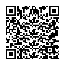 QR Code for Phone number +2697767179