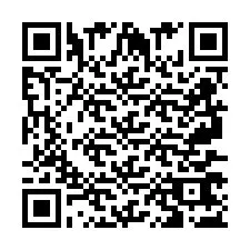 Codice QR per il numero di telefono +2697767234