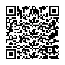 QR-code voor telefoonnummer +2697767313