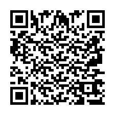 QR код за телефонен номер +2697767328