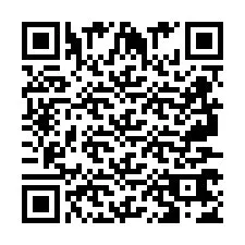 QR Code for Phone number +2697767418