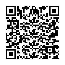 QR Code pour le numéro de téléphone +2697767428