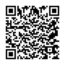 QR Code for Phone number +2697767433