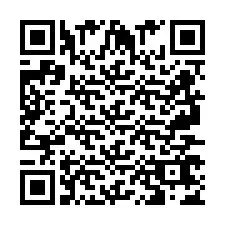QR Code for Phone number +2697767468