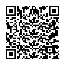 QR Code for Phone number +2697767491