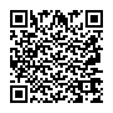 QR Code for Phone number +2697767498